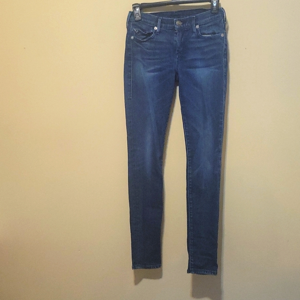 True Religion Casey-Low Rise Super Skinny Jeans